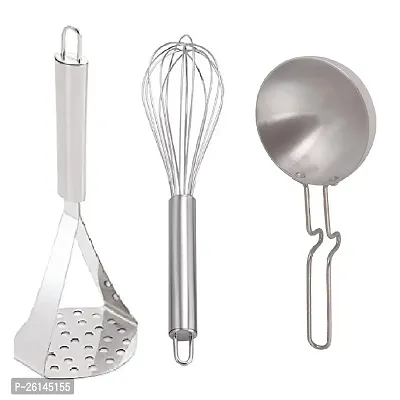 Ss Masher-Whisk-Silver Tadkastainless Steel Pressers And Mashers-thumb0