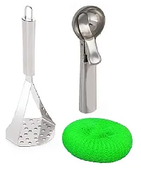 Modern Stainless Steel Kitchenware Tool Kit Combo-thumb1