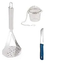 Modern Stainless Steel Kitchenware Tool Kit Combo-thumb1