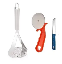 Modern Stainless Steel Kitchenware Tool Kit Combo-thumb1