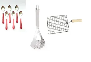 Modern Stainless Steel Kitchenware Tool Kit Combo-thumb1