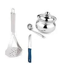 Modern Stainless Steel Kitchenware Tool Kit Combo-thumb1