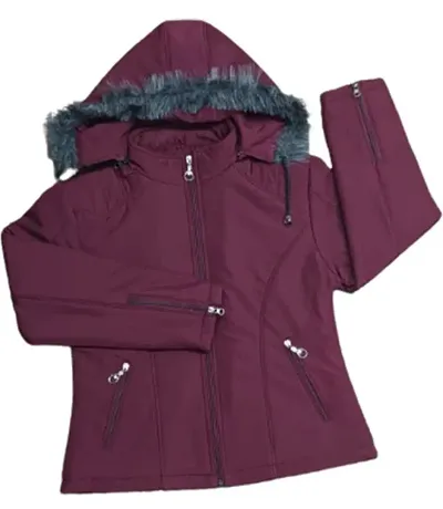 Stylish  Solid Jackets For Women