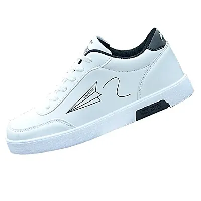 Labbin Men Sneakers Casual Shoes for Men and Boys White Made in India