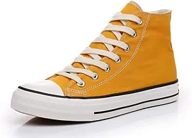 Labbin Caual Sneakers Canvas Outdoor Shoes for Boys and Men Yellow-thumb2