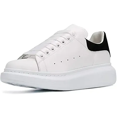 Labbin White Casual Sneakers Lightweight Shoes for Men and Boys