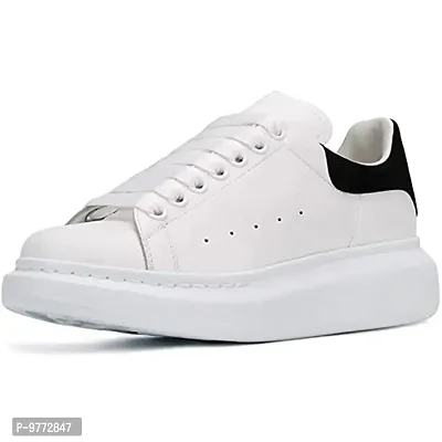 Labbin White Casual Sneakers Lightweight Shoes for Men and Boys-thumb0