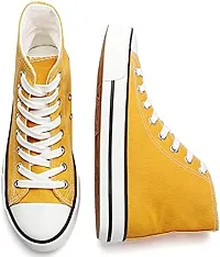 Labbin Caual Sneakers Canvas Outdoor Shoes for Boys and Men Yellow-thumb1
