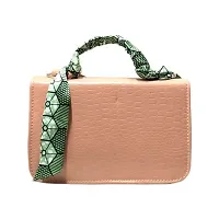 Stylish Fancy PU Solid Sling Bags For Women-thumb1