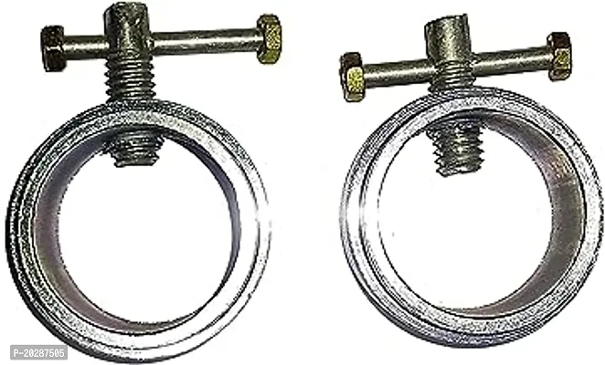1 Pair of Round shape locks for 27-28 mm bar 5 mm thickness | Heavy |