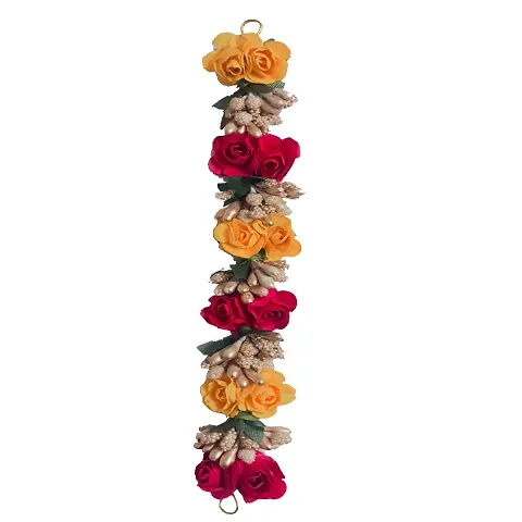 Flower Gajra Hair Accessory For Women And Girls