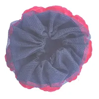 VinshBond Artificial Red Rose flower Bun Juda Maker Flower Gajra Hair Accessories For Women and Girls Pack_01-thumb1