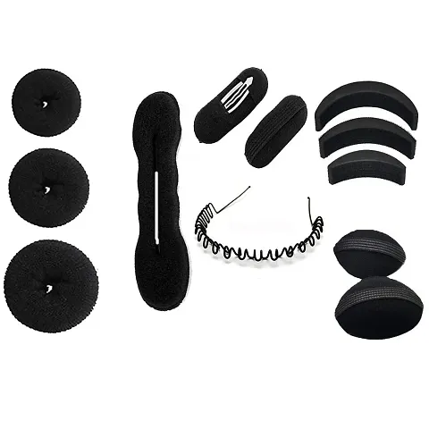 Classic Set Of 12 Hair Accessories Kit For Hair Styling