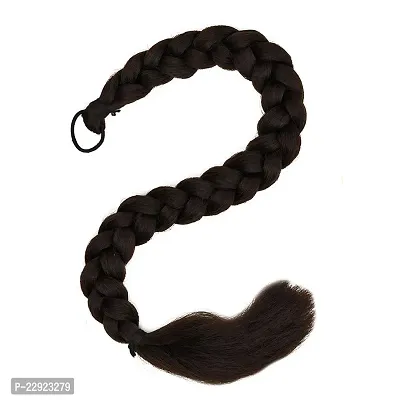 nbsp;VinshBond Stylish Hair Parandi Choti Hair Extension Braid Extension 24 Inches Brown (Pack 01)