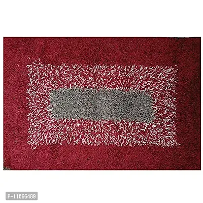 ROUSN Doormat for Bed Room/Living Room/ Out Door/ Kitchen Door/ Office Doormat /Cotton Doormat Set of 4 Piece. Size; Width 40 cm X Length 60 cm. Color; Multi.-thumb3