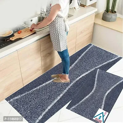 ROUSN Kitchen Floor mat Doormat (Color Grey)