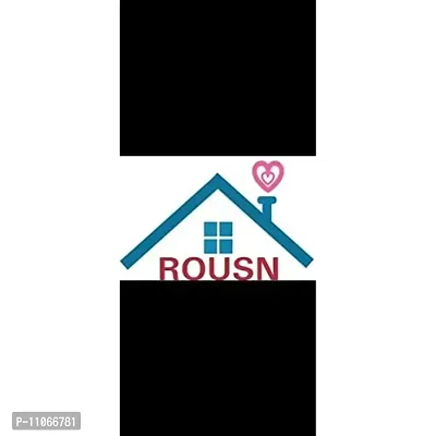 ROUSN Cotton Kitchen Super Soft Mats Runner with Doormat (Blue X Kitchen Mat)-thumb3