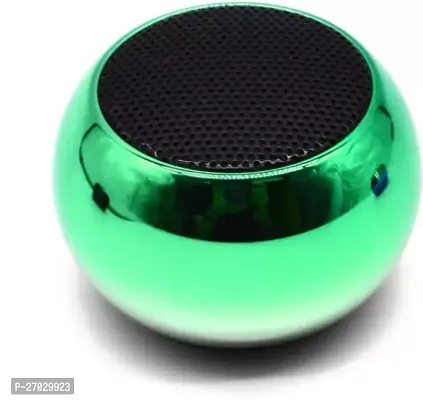 Stylish Wireless Portable Small Bluetooth Speakers With 5W Big Sound, Wireless Stereo Pairing, Metal Enclosure, Ip65 Splashproof, Minimalism Design Green-thumb0