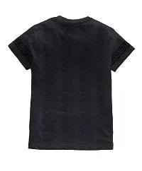Stylish Cotton Blend Printed Tees For Boys-thumb1