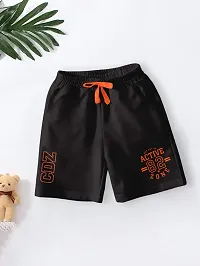 CODEZ Pack of 3 Boys Printed Outdoor Shorts-thumb3