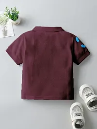 Trendy Polo T-Shirts Cotton Blend  Stylish for Boys-thumb1