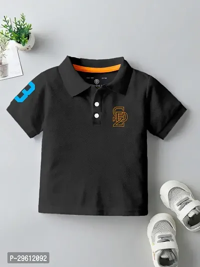 Trendy Polo T-Shirts Cotton Blend  Stylish for Boys-thumb0