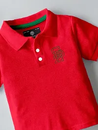 Trendy Polo T-Shirts Cotton Blend  Stylish for Boys-thumb2