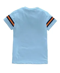 Stylish Cotton Blend Printed Tees For Boys-thumb1