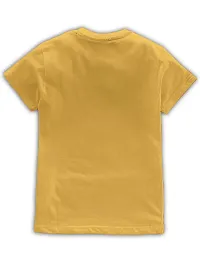 Stylish Multicoloured Cotton Blend Printed Tees For Boys-thumb1