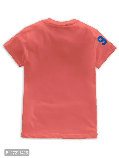 Stylish Cotton Blend Printed Tees For Boys-thumb2