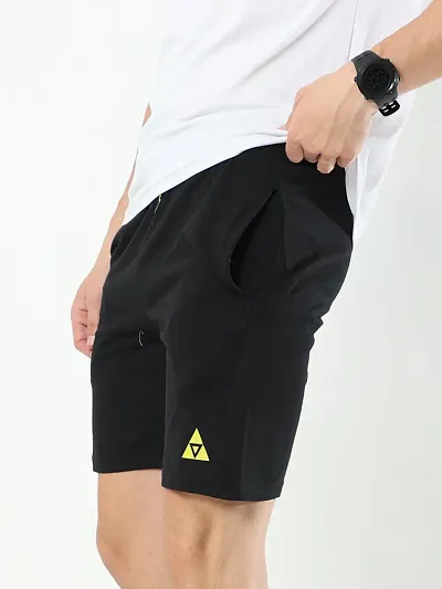 Mens Blend Regular Fit Logo Outdoor Shorts