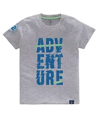 Stylish Cotton Blend Printed Tees For Boys, Pack of 2-thumb3