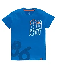 Stylish Cotton Blend Printed Tees For Boys, Pack of 2-thumb2