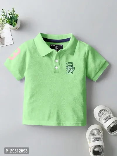 Trendy Polo T-Shirts Cotton Blend  Stylish for Boys-thumb0