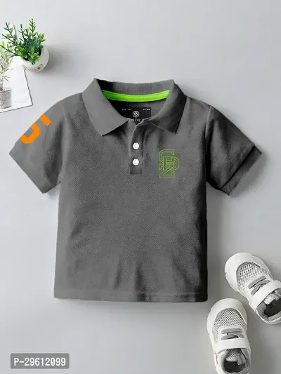 Trendy Polo T-Shirts Cotton Blend  Stylish for Boys-thumb0