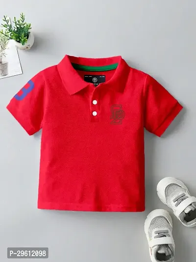 Trendy Polo T-Shirts Cotton Blend  Stylish for Boys-thumb0