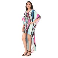 New Trendy Georgette Kaftan Dress for Women-thumb2