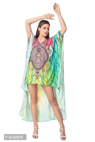 New Trendy Georgette Kaftan Dress for Women-thumb4