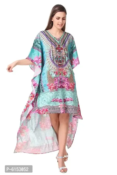 New Trendy Georgette Kaftan Dress for Women-thumb4