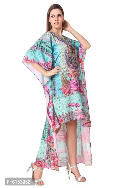 New Trendy Georgette Kaftan Dress for Women-thumb3