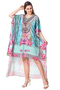 New Trendy Georgette Kaftan Dress for Women-thumb1