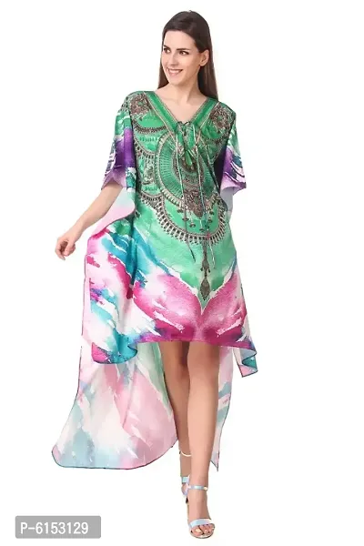 New Trendy Georgette Kaftan Dress for Women-thumb3