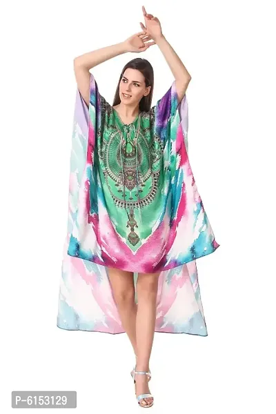 New Trendy Georgette Kaftan Dress for Women-thumb4