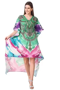 New Trendy Georgette Kaftan Dress for Women-thumb1