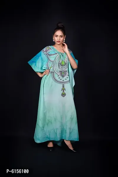 Trendy Attractive Georgette Kaftan Dress-thumb0