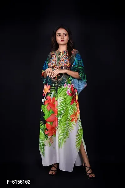 Trendy Attractive Georgette Kaftan Dress