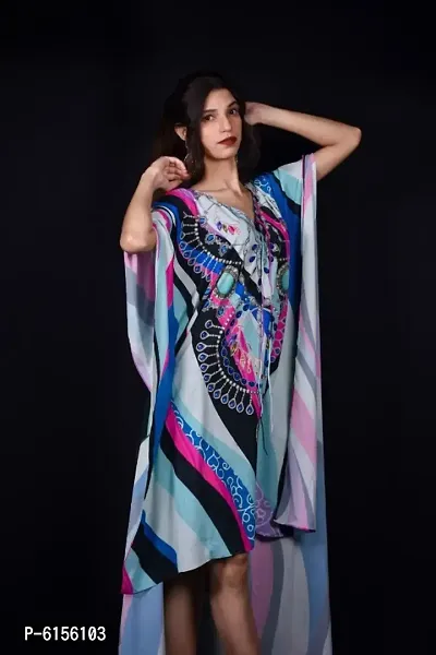 Trendy Attractive Georgette Kaftan Dress