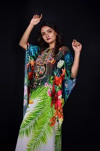 Trendy Attractive Georgette Kaftan Dress-thumb2