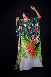 Trendy Attractive Georgette Kaftan Dress-thumb3