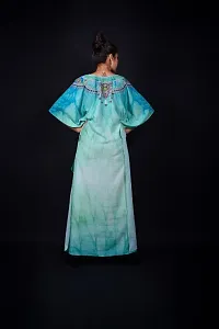 Trendy Attractive Georgette Kaftan Dress-thumb1